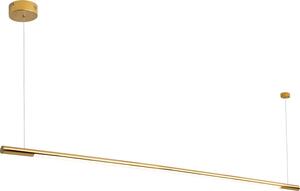 Lampadario a LED ORGANIC dorato 26 W, bianco caldo 2210 lm, metallo, dimensioni: 140 x 150 x 2 cm, IP20, Maxlight