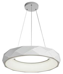 Lampada a sospensione LED Reus bianca 36W, bianco neutro 3240 lm, metallo, dimensioni: 100x60x60 cm, IP20, Light Prestige