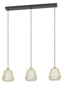 Eglo 900897 - Lampadario a sospensione con filo CIUDADELA 3xE27/40W/230V