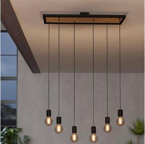 Eglo 43725 - Lampadario a sospensione con filo CONSETT 6xE27/40W/230V