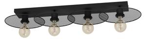 Eglo 43729 - Plafoniera IKESTON 4xE27/40W/230V