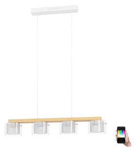Eglo 900881 - LED RGBW Lampadario dimmerabile a sospensione con filo PORTICO-Z 4xLED/3,7W/230V