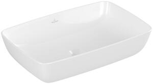 Vasque à poser Villeroy & Boch Artis, rectangulaire, sans trop-plein, 580x385mm, 41725801, 41725801