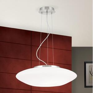 Orion HL 6-1559/2 - Lampadario a sospensione con filo BLANC 2xE27/60W/230V diametro 49 cm cromo opaco
