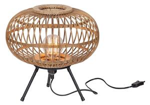 Lampada da tavolo BASICLABEL 1xE27/40W/230V bambù