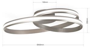 Orion DL 7-638 - Lampada da soffitto dimmerabile CIRCUS LED/30W/230V argento