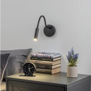 Brilagi - LED Lampada flessibile da muro MAYA LED/3W/230V 4000K nero