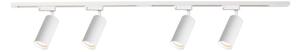 Faretto per sistema a binario MICA 4xGU10/10W/230V bianco