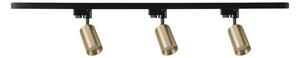 Faretto per sistema a binario MARIBEL 3xGU10/10W/230V oro