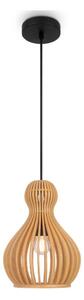 Maytoni MOD192PL-01W - Lampadario a sospensione con filo ROOTS 1xE27/40W/230V diametro 20 cm beige