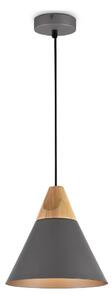 Maytoni P359-PL-220-C-Lampadario a sospensione con filo BICONES 1xE27/60W/230V diametro 22cm grigio/beige