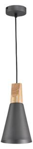 Maytoni P359-PL-140-C-Lampadario a sospensione con filo BICONES 1xE27/60W/230V diametro 14cm grigio/beige