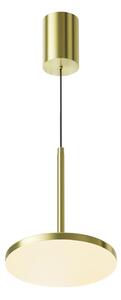 Maytoni P076PL-L12W3K-BS - Lampadario LED a sospensione con filo PLATO LED/12W/230V 3000K oro