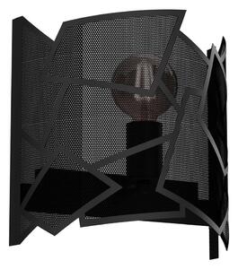 Applique CAMO 1xE27/15W/230V nero