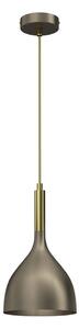Lampadario a sospensione con filo NOAK 1xE27/15W/230V ottone/oro