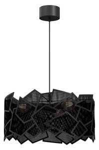 Lampadario a sospensione con filo CAMO 3xE27/15W/230V nero