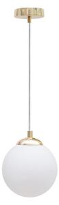 Lampadario a sospensione con supporto rigido FIRA 1xE27/60W/230V oro