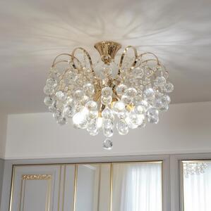 Brilagi - Lampadario a plafone CRYSTAL 6xE14/60W/230V oro