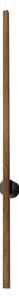 Brilagi - Lampada da parete LED WOODY LINE 12W 230V 120 cm rovere/noce