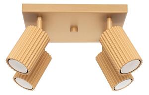 Sollux SL.1564 - Faretto KARBON 4xGU10/10W/230V oro