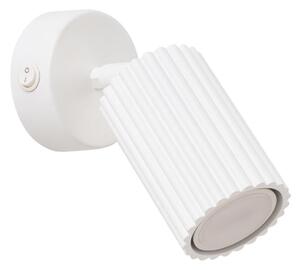 Sollux SL.1541 - Faretto da parete KARBON 1xGU10/10W/230V bianco