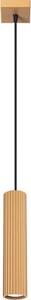 Sollux SL.1554 - Lampadario a sospensione con filo KARBON 1xGU10/10W/230V oro
