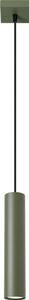 Sollux SL.1484 - Lampadario a sospensione con filo LAGOS 1xGU10/10W/230V verde