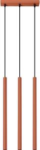 Sollux SL.1526 - Lampadario a sospensione con filo PASTELO 3xG9/8W/230V rosso