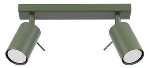 Sollux SL.1501 - Faretto RING 2xGU10/10W/230V verde