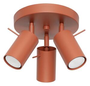 Sollux SL.1509 - Faretto RING 3xGU10/10W/230V rosso