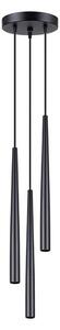 Sollux SL.1463 - Lampadario a sospensione con filo BLISS 3xG9/8W/230V nero