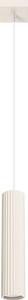 Sollux SL.1592 - Lampadario a sospensione con filo KARBON 1xGU10/10W/230V color crema