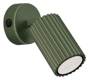 Sollux SL.1617 - Faretto da parete KARBON 1xGU10/10W/230V verde