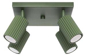 Sollux SL.1621 - Faretto KARBON 4xGU10/10W/230V verde