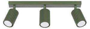 Sollux SL.1619 - Faretto KARBON 3xGU10/10W/230V verde