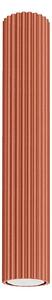 Sollux SL.1628 - Faretto KARBON 1xGU10/10W/230V 40 cm rosso