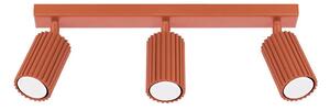 Sollux SL.1638 - Faretto KARBON 3xGU10/10W/230V rosso
