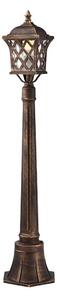 Redo 9961 - Lampada da esterno BREMEN 1xE27/42W/230V IP23 oro/patina