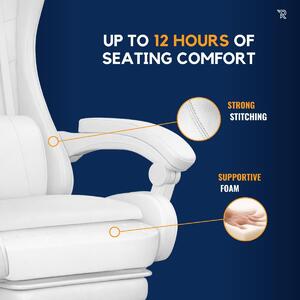 Sedia da gioco Ranqer Apollo / Gaming Chair Bianca