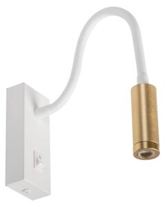 Kanlux 32518 - Lampada flessibile TONIL LED/3,3W/230V bianca/oro