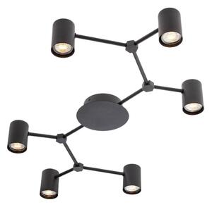 Redo 01-4048 - Faretto WEBB 6xGU10/10W/230V nero