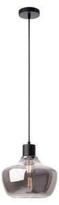 Redo 01-4046 - Lampadario a sospensione con filo ATLANTIS 1xE27/42W/230V diametro 26 cm nero