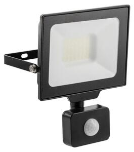 Faretto LED per esterni 30W con rilevatore di movimento IP65 nero Faretto da parete per esterni 3000lm