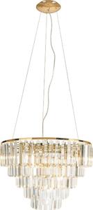 MAXLIGHT P0424 - Lampadario a sospensione con filo MONACO 15xG9/40W/230V diametro 60 cm oro