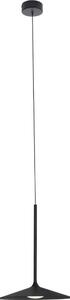 MAXLIGHT P0456 - Lampadario LED a sospensione con filo HANA LED/6W/230V diametro 17,5 cm nero