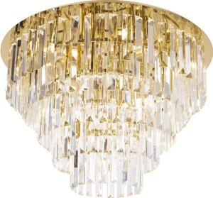 MAXLIGHT C0224 - Plafoniera MONACO 16xG9/40W/230V diametro 80 cm oro