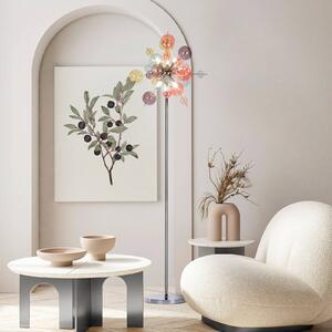 Näve Lampada da terra Explosion, Multicolore, Soggiorno / Sala da pranzo, Vetro, Lampada da terra