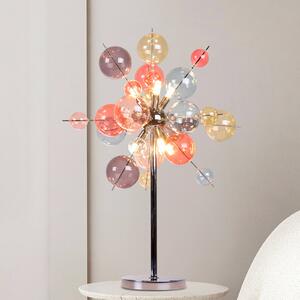 Näve Lampada da tavolo Explosion, Multicolore, Soggiorno / Sala da pranzo, Vetro, Lampada da tavolo