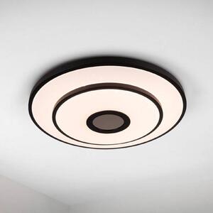 Näve Plafoniera a LED Genua, dimmerabile, Nero, Soggiorno / Sala da pranzo, Metallo, Moderno, Plafoniera LED