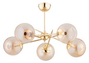 Lampadario a plafone PRIMERY 5xE14/10W/230V oro